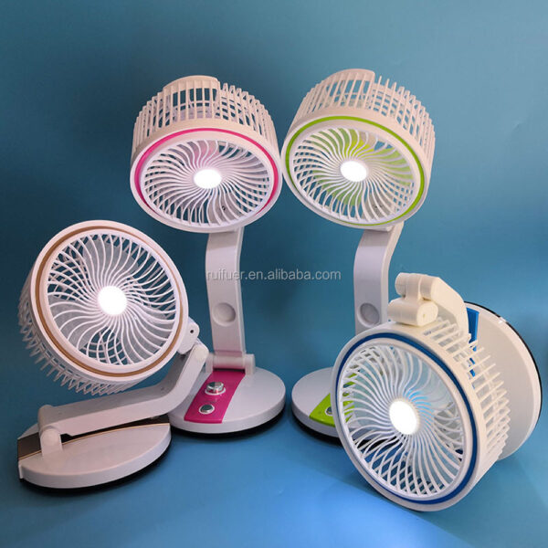 Rechargeable LED Fan