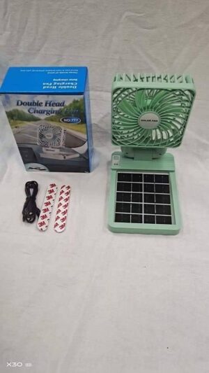 Double Head Solar Fan