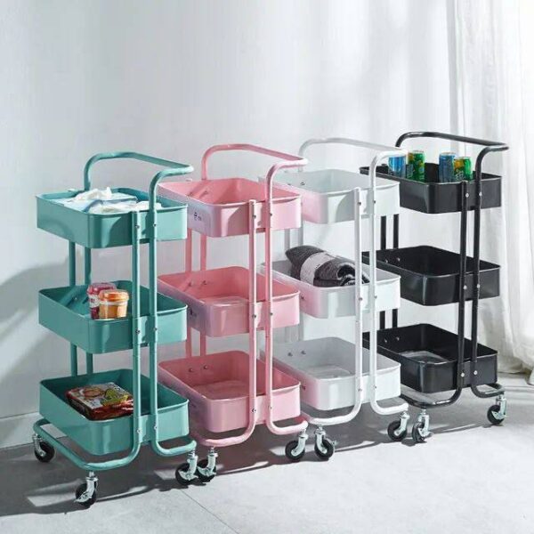 3-Tier Rolling Cart