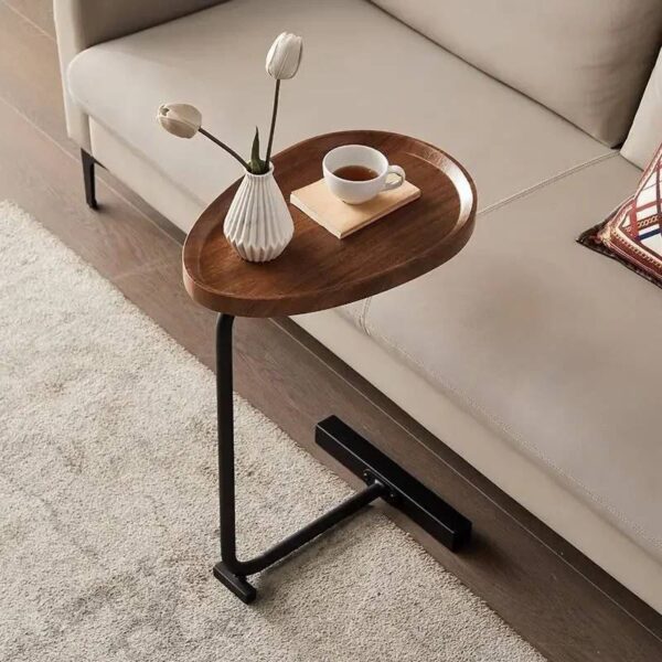C-Shaped Side Table