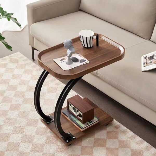 C-Shaped Side Table