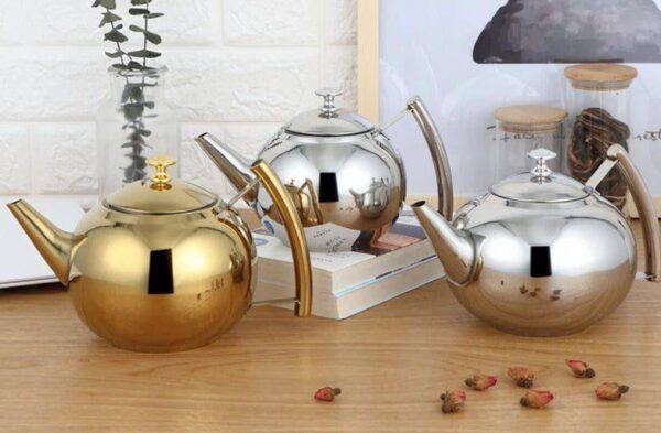 Stainless Steel Teapot